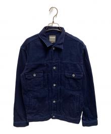 MOMOTARO JEANS（桃太郎ジーンズ）の古着「ヘリンボーンジャケット」｜インディゴ
