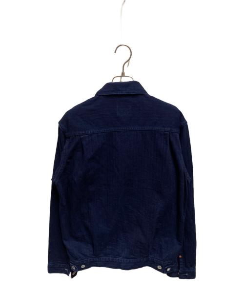 MOMOTARO JEANS（桃太郎ジーンズ）MOMOTARO JEANS (桃太郎ジーンズ) ヘリンボーンジャケット インディゴ サイズ:38の古着・服飾アイテム