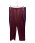 Needles（ニードルズ）の古着「Track Pant トラックパンツ」｜ボルドー