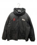 FIRST DOWN×THE MET×kineticsファーストダウン×ザメット×キネティックス）の古着「ダウンジャケット」｜ブラック