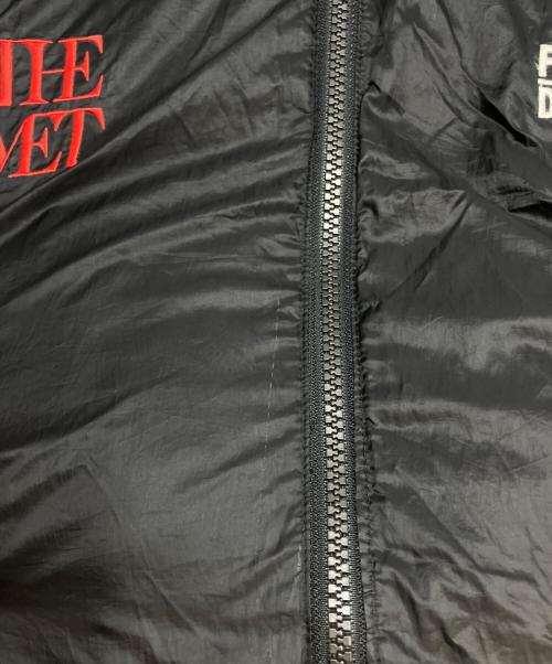 FIRST DOWN（ファーストダウン）FIRST DOWN (ファーストダウン) THE MET (ザメット) kinetics (キネティックス) ダウンジャケット ブラック サイズ:XXLの古着・服飾アイテム