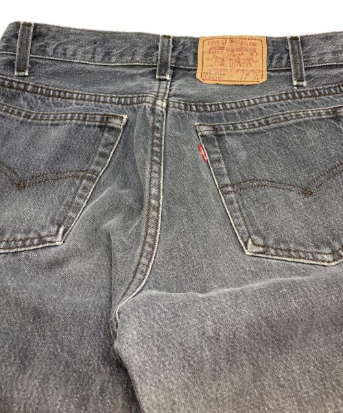 LEVI'S（リーバイス）LEVI'S (リーバイス) ブラックデニム ブラック サイズ:29の古着・服飾アイテム