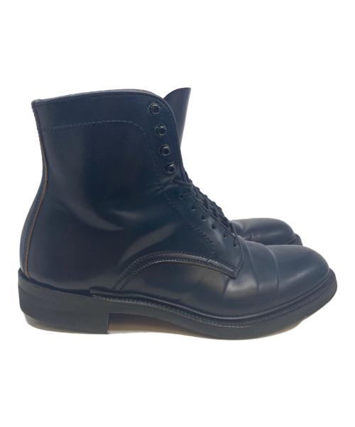makers（メイカーズ）makers (メイカーズ) PLANE BOOTS コードバン ネイビー サイズ:6の古着・服飾アイテム