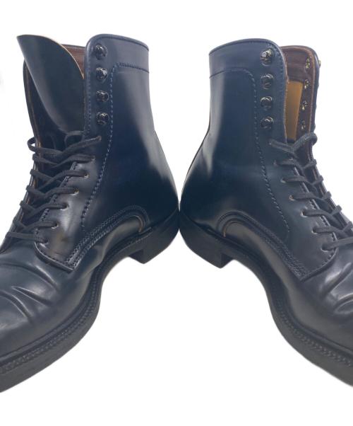 makers（メイカーズ）makers (メイカーズ) PLANE BOOTS コードバン ネイビー サイズ:6の古着・服飾アイテム