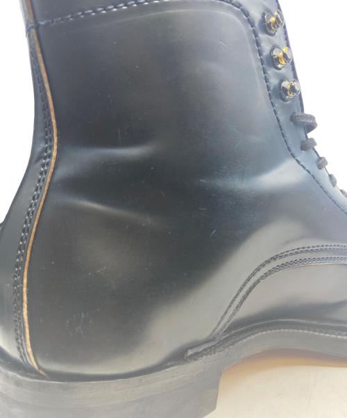 makers（メイカーズ）makers (メイカーズ) PLANE BOOTS コードバン ネイビー サイズ:6の古着・服飾アイテム