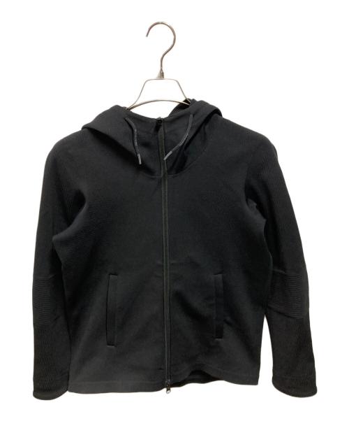 DESCENTE（デサント）DESCENTE (デサント) フュージョンニットフーディ ブラック サイズ:Sの古着・服飾アイテム