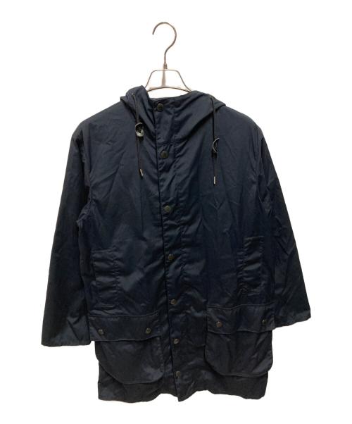 Barbour（バブアー）Barbour (バブアー) UNITED ARROWS (ユナイテッドアローズ) 別注HOODED BORDERコート ネイビー サイズ:38の古着・服飾アイテム