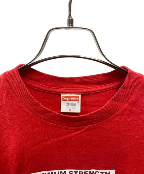 SUPREME（シュプリーム）Supreme (シュプリーム) Brillo tee レッド サイズ:Ｍの古着・服飾アイテム