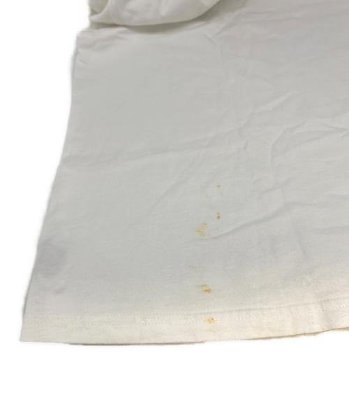 stussy（ステューシー）stussy (ステューシー) HIDEOUT 30周年 スカルプリントTシャツ ホワイト サイズ:Mの古着・服飾アイテム