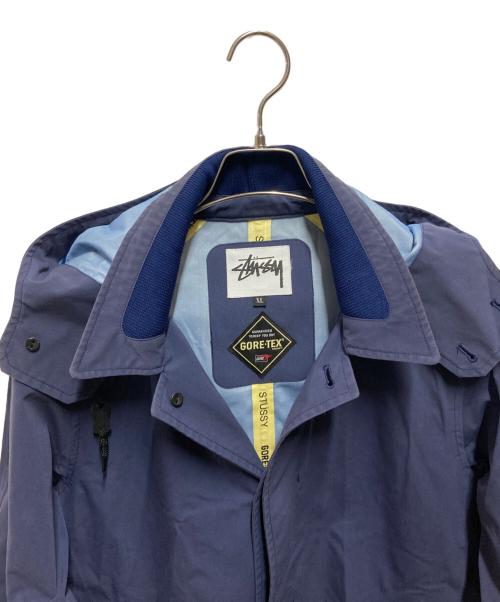 stussy（ステューシー）stussy (ステューシー) SOUTIEN COLLAR COAT ネイビー サイズ:ＸＬの古着・服飾アイテム