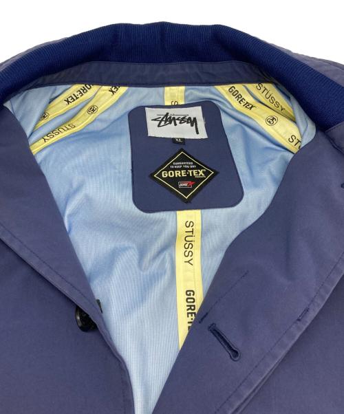 stussy（ステューシー）stussy (ステューシー) SOUTIEN COLLAR COAT ネイビー サイズ:ＸＬの古着・服飾アイテム