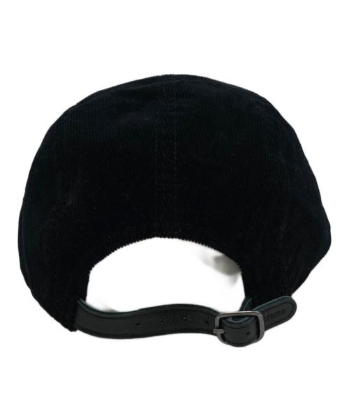SUPREME（シュプリーム）SUPREME (シュプリーム) Corduroy Camp Cap ブラックの古着・服飾アイテム
