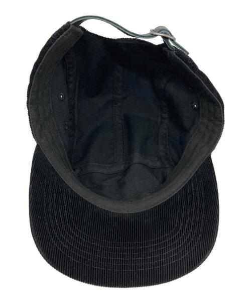 SUPREME（シュプリーム）SUPREME (シュプリーム) Corduroy Camp Cap ブラックの古着・服飾アイテム