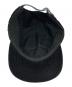中古・古着 SUPREME (シュプリーム) Corduroy Camp Cap ブラック：8000円