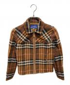 BURBERRY BLUE LABELバーバリー ブルー レーベル）の古着「コットンジャケット」｜ブラウン