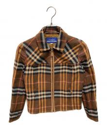 BURBERRY BLUE LABEL（バーバリー ブルー レーベル）の古着「コットンジャケット」｜ブラウン
