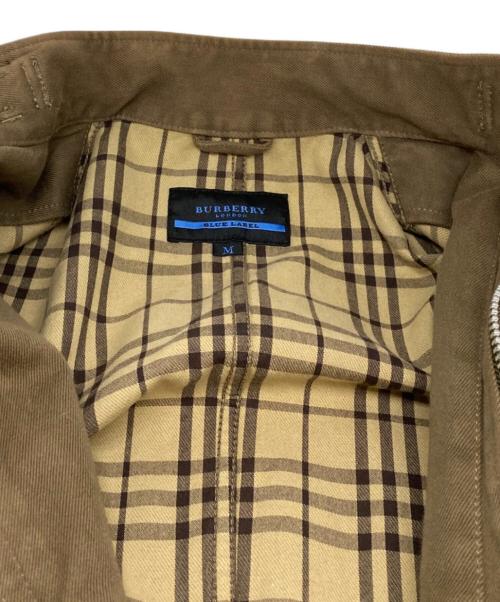 BURBERRY BLUE LABEL（バーバリー ブルー レーベル）BURBERRY BLUE LABEL (バーバリー ブルー レーベル) ミリタリージャケット ベージュ サイズ:Mの古着・服飾アイテム