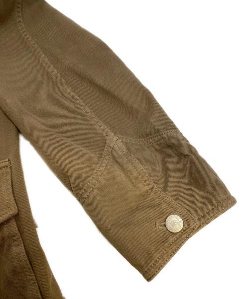 BURBERRY BLUE LABEL（バーバリー ブルー レーベル）BURBERRY BLUE LABEL (バーバリー ブルー レーベル) ミリタリージャケット ベージュ サイズ:Mの古着・服飾アイテム