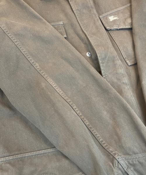 BURBERRY BLUE LABEL（バーバリー ブルー レーベル）BURBERRY BLUE LABEL (バーバリー ブルー レーベル) ミリタリージャケット ベージュ サイズ:Mの古着・服飾アイテム