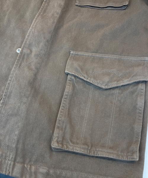 BURBERRY BLUE LABEL（バーバリー ブルー レーベル）BURBERRY BLUE LABEL (バーバリー ブルー レーベル) ミリタリージャケット ベージュ サイズ:Mの古着・服飾アイテム