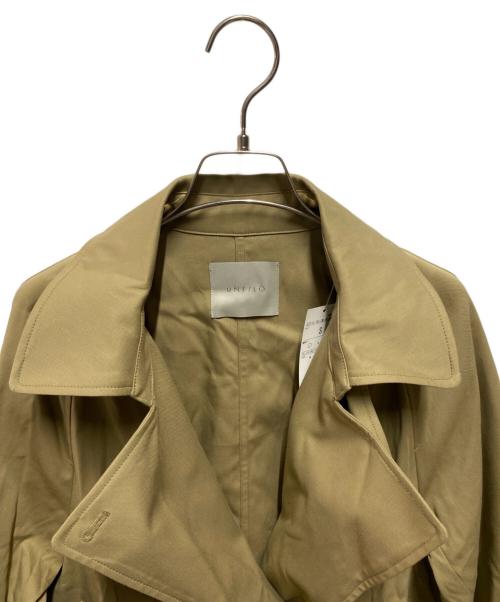 UNFILO（アンフィーロ）UNFILO (アンフィーロ) ショートトレンチコート ベージュ サイズ:Ｓ 未使用品の古着・服飾アイテム