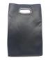 SOFTHYPHEN（ソフトハイフン）の古着「FAUX LEATHER EYELET HANDLE BAG」｜ブラック