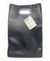 SOFTHYPHEN (ソフトハイフン) FAUX LEATHER EYELET HANDLE BAG ブラック 未使用品：8000円