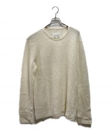 Maison Margiela（メゾンマルジェラ）の古着「アルパカ混ローゲージニット」｜ベージュ