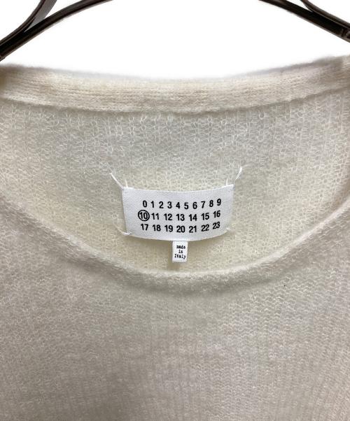 Maison Margiela（メゾンマルジェラ）Maison Margiela (メゾンマルジェラ) アルパカ混ローゲージニット ベージュ サイズ:XLの古着・服飾アイテム