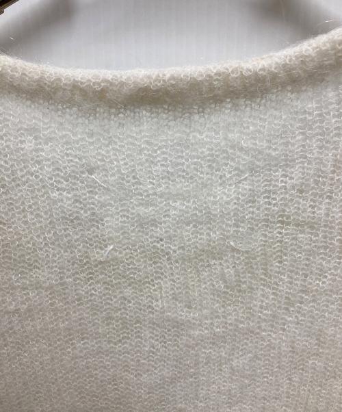Maison Margiela（メゾンマルジェラ）Maison Margiela (メゾンマルジェラ) アルパカ混ローゲージニット ベージュ サイズ:XLの古着・服飾アイテム
