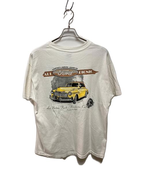 Hanes（ヘインズ）Hanes (ヘインズ) 90's Ford Mercury Tee ホワイト サイズ:Lの古着・服飾アイテム