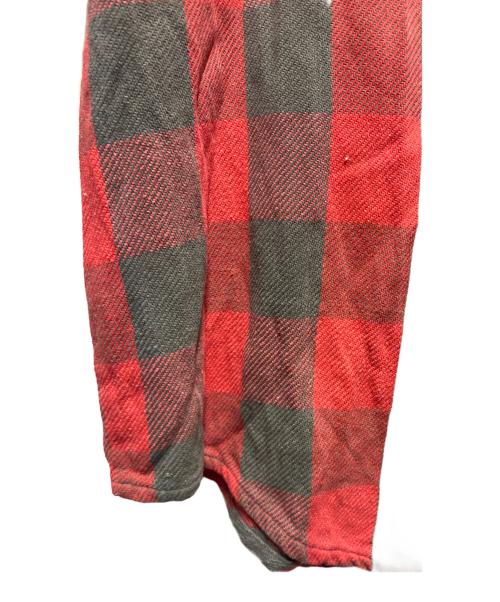 big mac（ビッグマック）BIG MAC (ビッグマック) 70's チェックシャツ レッド サイズ:XLの古着・服飾アイテム
