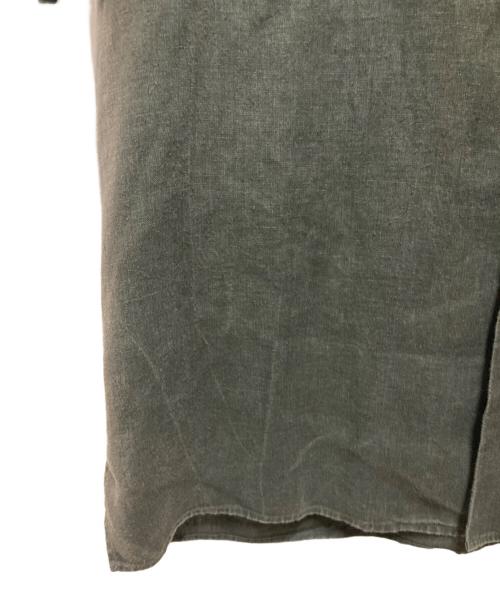 MARKAWARE（マーカウェア）MARKAWARE (マーカウェア) OPEN COLLAR SHIRT HEMP ブラック サイズ:1の古着・服飾アイテム