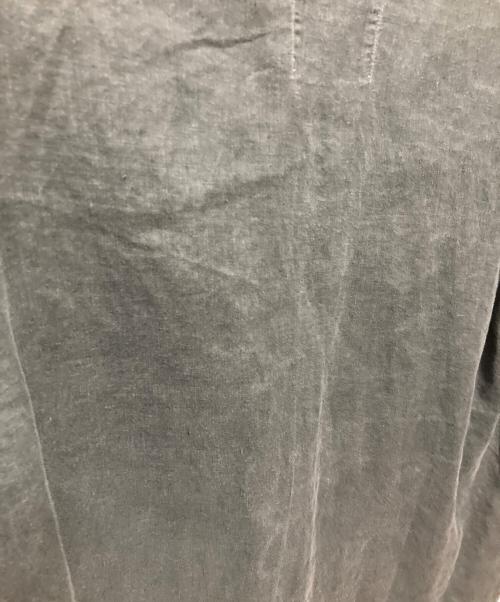 MARKAWARE（マーカウェア）MARKAWARE (マーカウェア) OPEN COLLAR SHIRT HEMP ブラック サイズ:1の古着・服飾アイテム
