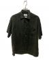 MARKAWARE（マーカウェア）の古着「OPEN COLLAR SHIRT HEMP」｜ブラック