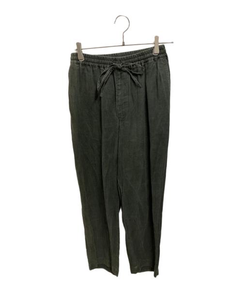 MARKAWARE（マーカウェア）MARKAWARE (マーカウェア) CLASSIC FIT EASY PANTS HEMP ブラック サイズ:1の古着・服飾アイテム