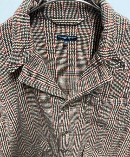 Engineered Garments（エンジニアド ガーメンツ）Engineered Garments (エンジニアド ガーメンツ) ロイターチェックジャケット ブラウン サイズ:Sの古着・服飾アイテム