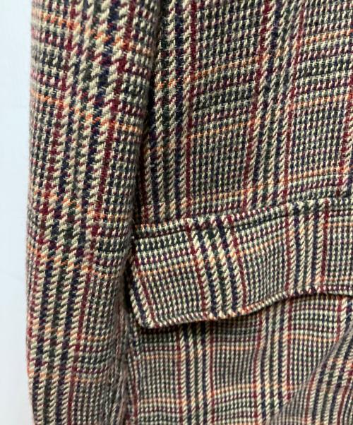 Engineered Garments（エンジニアド ガーメンツ）Engineered Garments (エンジニアド ガーメンツ) ロイターチェックジャケット ブラウン サイズ:Sの古着・服飾アイテム