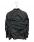 ISSEY MIYAKE (イッセイミヤケ) パッカリングジャケット ブラック サイズ:4：20000円