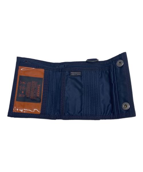 PORTER（ポーター）PORTER (ポーター) TANKER  POCKET WALLET(M) ネイビーの古着・服飾アイテム