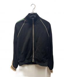 GUCCI（グッチ）の古着「GGジャージー ジャカード ジップジャケット」｜ブラック