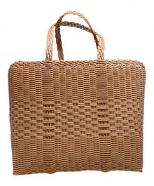 PALOROSA（パロローサ）の古着「カゴバッグ」｜ピンク