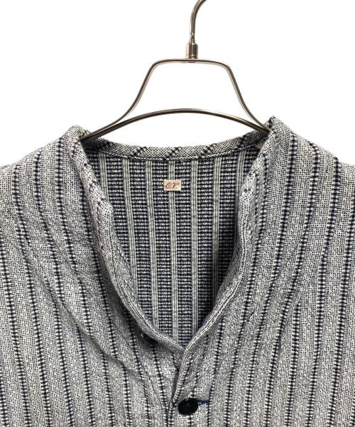 OUTIL（ウティ）OUTIL (ウティ) ノーカラーコート グレー サイズ:1の古着・服飾アイテム