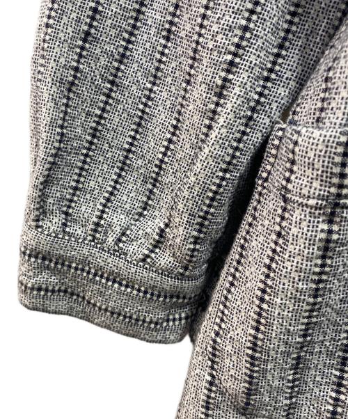 OUTIL（ウティ）OUTIL (ウティ) ノーカラーコート グレー サイズ:1の古着・服飾アイテム