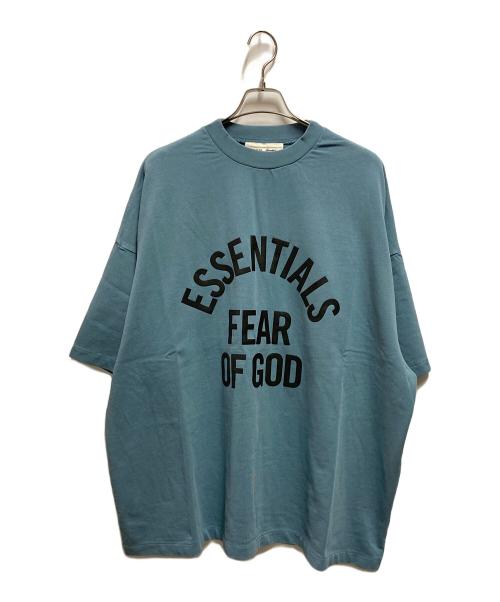 FOG ESSENTIALS（フィアオブゴッド エッセンシャル）FOG ESSENTIALS (フィアオブゴッド エッセンシャル) Campus 90S Tシャツ ブルー サイズ:Ｌの古着・服飾アイテム