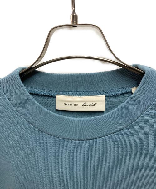 FOG ESSENTIALS（フィアオブゴッド エッセンシャル）FOG ESSENTIALS (フィアオブゴッド エッセンシャル) Campus 90S Tシャツ ブルー サイズ:Ｌの古着・服飾アイテム