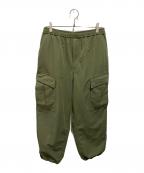 DAIWA PIER39ダイワ ピア39）の古着「TECH LOOSE STRETCH 6P MIL PANTS」｜グリーン