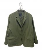 DAIWA PIER39ダイワ ピア39）の古着「TECH LOOSE STRETCH 2B JACKET BJ-55021W」｜グリーン