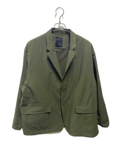 DAIWA PIER39（ダイワ ピア39）DAIWA PIER39 (ダイワ ピア39) TECH LOOSE STRETCH 2B JACKET BJ-55021W グリーン サイズ:Ｍの古着・服飾アイテム
