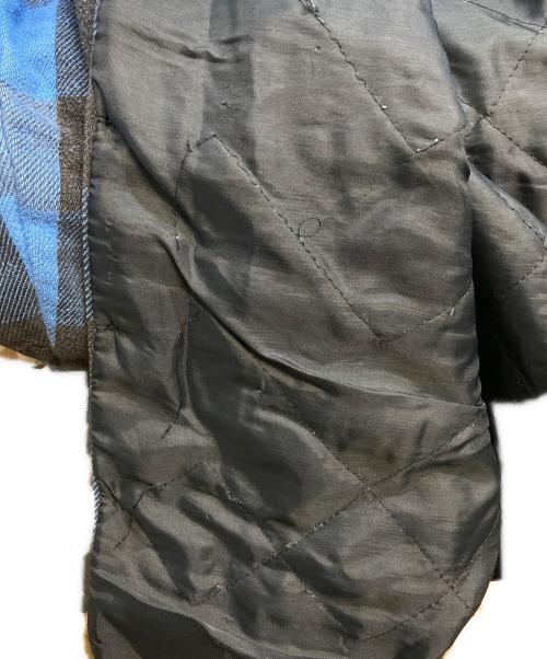FIVE BROTHER（ファイブブラザー）FIVE BROTHER (ファイブブラザー) 70's キルティングネルシャツ ブルー サイズ:Sの古着・服飾アイテム